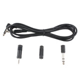 Maxbell 10ft Amplifier AMP Audio Cable with 3 Connectors for Guitar Replacemment Parts