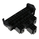 Maxbell Car Fuse Box 80A 5-Pin Relay Socket Base Holder Auto Interior Engine Parts