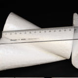 Maxbell 5 Pieces Unfinished Blank DIY Christmas Tree Cone Shape Styrofoam Foam for Modeling Craft DIY 150mm