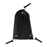 Maxbell Black Truss Rod Cover Plate with Screws for 3 Hole Electric Guitar Parts Accessories