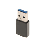 Maxbell USB Type-C Female to Type A USB 3.0 Male Converter Connector Adapter  Black