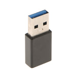 Maxbell USB Type-C Female to Type A USB 3.0 Male Converter Connector Adapter  Black