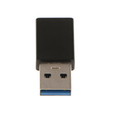 Maxbell USB Type-C Female to Type A USB 3.0 Male Converter Connector Adapter  Black