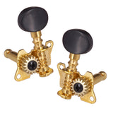 Maxbell 3R3L Machine Heads String Tuning Pegs Tuners Oval Button for Acoustic Guitar Parts