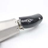 Maxbell Motorcycle Exhaust Muffler Cover Carbon Fiber Protector Heat Shield Covers