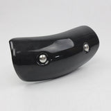 Maxbell Motorcycle Exhaust Muffler Cover Carbon Fiber Protector Heat Shield Covers