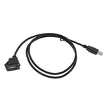 Maxbell High Quality Car USB2.0 Extension Flush Mount Cable Dashboard Kit Square 1m