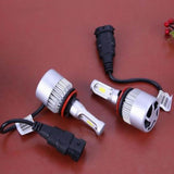 Maxbell High Quality 2x H11 200W Automobile COB LED Car Headlight Beam Bulb