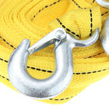 Maxbell 4m 5 Tons Strong Tow Rope Pull Strap Double Layer Nylon Trailer Belt