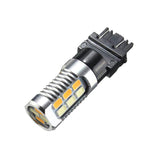 Maxbell 2Pcs 3157 Dual-Color Switchback 22SMD 5630 LED Bulbs Turn Signal Light