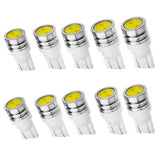 Maxbell 10PCS Universal T10 1.5W White LED Car Instrument Dash Interior Light Side Wedge Bulbs