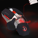 Maxbell Ergonomic Design 4000 DPI Optical USB Wired Professional Gaming Mouse PC