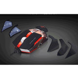 Maxbell Ergonomic Design 4000 DPI Optical USB Wired Professional Gaming Mouse PC