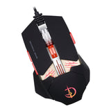Maxbell Ergonomic Design 4000 DPI Optical USB Wired Professional Gaming Mouse PC