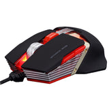 Maxbell Ergonomic Design 4000 DPI Optical USB Wired Professional Gaming Mouse PC
