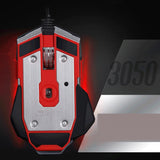 Maxbell Ergonomic Design 4000 DPI Optical USB Wired Professional Gaming Mouse PC