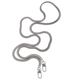 Maxbell Solid Metal Chain Strap Replacement for Purse Shoulder Crossbody Bag Handbag Silver