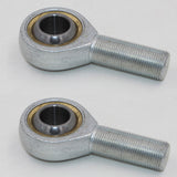 Maxbell M16 x 2 Zinc Male Metric Threaded Rod End Joint Oscillating Bearing