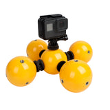 Maxbell 5 in 1 Multi-function Buoyancy Ball for Gopro Hero 5/4/3 Xiaoyi Sport Camera