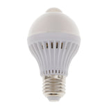 Maxbell PVC E27 180-240V Auto LED Infrared Globe Ball Bulb Lamp 5W 3000K Warm White