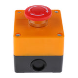 Maxbell Red Sign Emergency Stop Push Button 220V Switch