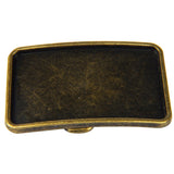 Maxbell America Western Vintage DIY Rectangle Belt Buckles Casual Cowboy Ornaments