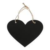 Maxbell Wooden Blank Heart Shaped Wedding Hanging Decor Sign DIY Party Accessories