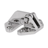 Maxbell Durable Polished 316 Stainless Steel Hatch Hinge with Removable Pin Marine Boat Hardware Deck Caravan 2.7 x 2.56 x 1.18 inch