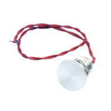 Maxbell 12mm Resetable Flat Head Stainless Steel Push Button Switch