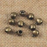 Maxbell 30 Pieces/ Pack Apple Shape Loose Spacer Beads DIY Jewelry Necklace Making Beads 4.5mm Hole European Beads