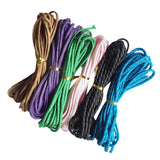 Maxbell 6 Pieces 550lb Nylon Cord Paracord Parachute Rope Lanyard for Camping Hiking Outdoor Sports 5 Meters/piece #2