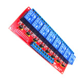 Maxbell 3V 8-Channel Relay Module with Optocoupler H/L Level Triger for Arduino