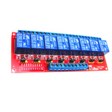 Maxbell 3V 8-Channel Relay Module with Optocoupler H/L Level Triger for Arduino