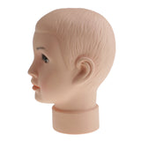 Maxbell Baby Boys Children Mannequin Child Manikin Head Kid Model For Hair Wig Hats Mould Stand Display Training 10 Inch