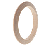 Maxbell 6 Pieces Natural Unfinished Round Wooden Cuff Bangle Bracelet DIY Wood Craft