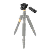 Maxbell KINGJOY VT-1310 Lightweight Camera Video Tripod Pan Tilt Head w/ Phone Clip