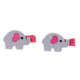 Maxbell Elephant Design Hair Clips Hair Accessories Headpiece for Girls Kids Children 5-piece