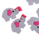 Maxbell Elephant Design Hair Clips Hair Accessories Headpiece for Girls Kids Children 5-piece