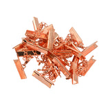 Maxbell Set of 12PCS Clasp Clips Jewelry Findings FOR Necklace Bracelet Jewelry Making Rose Gold 0.24 x 1 inch