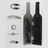 Maxbell 5Piece Wine Bottle Opener Accessories Set with Corkscrew, Pourer & Stopper