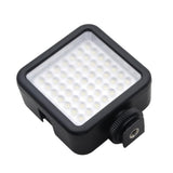 Maxbell 49 LED Light Panel 6000K LED Video Light with Hot Shoe Mount Adapter for DSLR Camera DV Camcorder