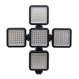 Maxbell 49 LED Light Panel 6000K LED Video Light with Hot Shoe Mount Adapter for DSLR Camera DV Camcorder