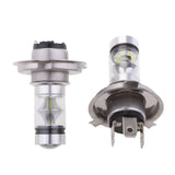 Maxbell 2 Pieces High Power 100W H4 20SMD Led Fog Light Driving Bulbs 8000K HID White for Car