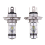 Maxbell 2 Pieces High Power 100W H4 20SMD Led Fog Light Driving Bulbs 8000K HID White for Car