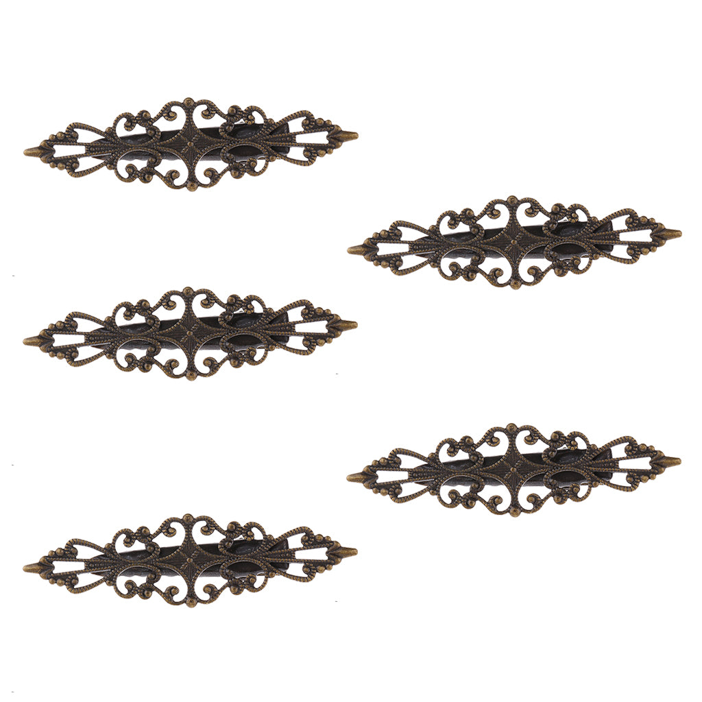 Maxbell 5pcs Women Retro Alloy Hair Clips Wedding Bride Hairpins Hair Beauty Tools I