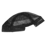 Maxbell Stretchable Women Lady Hair Wig Cap Weaving Mesh Net Making Wigs Snood Hairnet Accessories Band Black