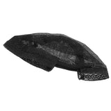 Maxbell Stretchable Women Lady Hair Wig Cap Weaving Mesh Net Making Wigs Snood Hairnet Accessories Band Black