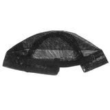 Maxbell Stretchable Women Lady Hair Wig Cap Weaving Mesh Net Making Wigs Snood Hairnet Accessories Band Black