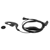 Maxbell 2.5mm Plug Clip-Ear Headset/Earpiece Mic for Motorola Talkabout 2 Two Way Radio Walkie Talkie