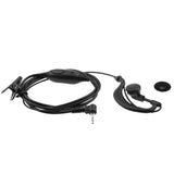 Maxbell 2.5mm Plug Clip-Ear Headset/Earpiece Mic for Motorola Talkabout 2 Two Way Radio Walkie Talkie